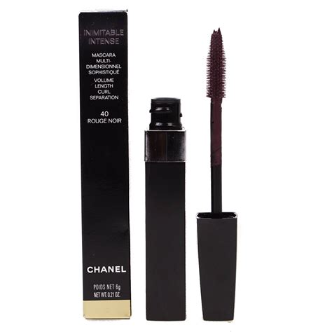 chanel inimitable intense mascara rouge noir review|Chanel inimitable intense mascara reviews.